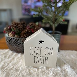 RAE DUNN “PEACE ON EARTH” Tabletop House Décor